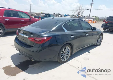 2019 Infiniti Q50 3.0T Luxe from USA, damaged, VIN JN1EV7APXKM510785